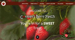 Desktop Screenshot of cormiersberrypatch.com